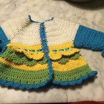 Il mio progetto del corso: Top-down: capi interi all'uncinetto. Un progetto di Fashion design, Fiber Art, DIY, Uncinetto e Textile Design di Cinzia Castagni - 06.01.2022