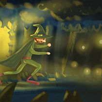 My project in Fantastical Illustrations with Procreate course. Ilustração tradicional, Ilustração digital, e Desenho digital projeto de Ralph Pollastro - 07.01.2022