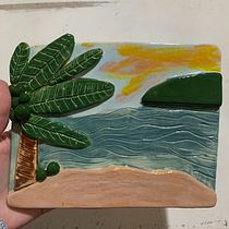 Meu projeto do curso: Técnicas de ilustração e modelagem em cerâmica. Un progetto di Illustrazione tradizionale, Artigianato, Belle arti e Ceramica di Valentina Brocker Junqueira - 07.01.2022