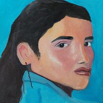 My project in Expressive Oil Portraiture: Explore the Alla Prima Technique course. Fine Arts, Painting, and Oil Painting project by ria_samson19 - 08.22.2021