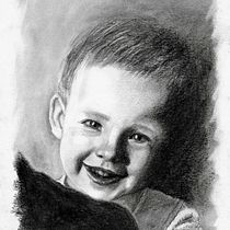 Mi Proyecto del curso: Retrato artístico al carboncillo: creando atmósferas. Ilustração tradicional, Artes plásticas, Desenho, Desenho de retrato, Desenho realista, e Desenho artístico projeto de laura_akm - 07.01.2022