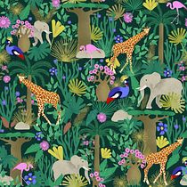 Projekt z kursu: Cyfrowa ilustracja wzorów zainspirowanych naturą. Un progetto di Illustrazione tradizionale, Pattern design, Disegno, Illustrazione digitale e Illustrazione botanica di Ola Dryszel - 07.01.2022
