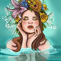 Il mio progetto del corso: Ritratti digitali fantastici con Photoshop. Traditional illustration, Drawing, Digital Illustration, Portrait Drawing, Digital Drawing, and Digital Painting project by moltocreattiva - 01.05.2022