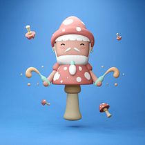 Mi Proyecto del curso: Creación de personajes kawaii en 3D con Blender  Ein Projekt aus dem Bereich Traditionelle Illustration, Design von Figuren, Digitale Illustration, 3-D-Modellierung und Manga von alejandro arruti - 07.01.2022
