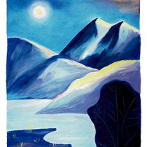 Mon projet du cours : Dessin de paysage aux pastels. Traditional illustration, Fine Arts, Pencil Drawing, Drawing, and Artistic Drawing project by tiphaineruget - 01.07.2022
