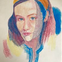 Il mio progetto del corso: Disegno di ritratti espressivi con pastelli morbidi. Traditional illustration, Fine Arts, Drawing, Portrait Drawing, and Artistic Drawing project by Mila Toppazzini - 01.07.2022