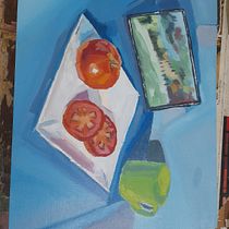 Mi Proyecto del curso: Pintura al óleo desde cero. Fine Arts, Painting, and Oil Painting project by Ariana Zárate Peralta - 01.07.2022