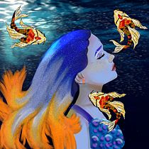 Mi Proyecto del curso: Retratos digitales de fantasía con Photoshop. Traditional illustration, Drawing, Digital Illustration, Portrait Drawing, Digital Drawing, and Digital Painting project by Jetzabelyz Quintero Nuñez - 12.30.2021