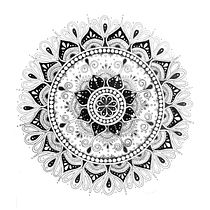 My project in The Art of Mandala Drawing: Create Geometric Patterns course. Drawing & Ink Illustration project by Tanya - 01.07.2022