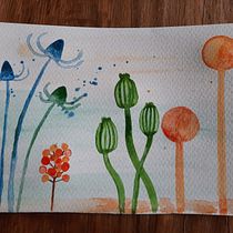 Mijn project van de cursus: Bloemen aquarelleren: leg contact met de natuur. Ilustração tradicional, Pintura, Pintura em aquarela e Ilustração botânica projeto de kirsten_vp - 08.01.2022