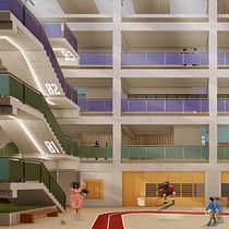 FDE School. Un progetto di Ritocco fotografico, Fotografia digitale, Architettura digitale, ArchVIZ, Fotomontaggio e Matte painting di Diego Zumpano Antonio - 08.01.2022