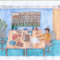 My project in Exploratory Sketchbook: Find Your Drawing Style course. Traditional illustration, Sketching, Creativit, Drawing, Watercolor Painting, Sketchbook, and Gouache Painting project by Duygu Sensoz - 01.08.2022
