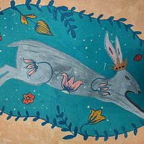 My project in Painting with Gouache: Create Poetic Illustrations course. Traditional illustration, Fine Arts, Painting, and Gouache Painting project by datura_jade - 01.06.2022