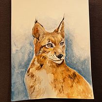 My project in Expressive Animal Portraits in Watercolor course. Un projet de Illustration traditionnelle, Aquarelle, Dessin réaliste et Illustration naturaliste de koziol_izabela6 - 09.01.2022