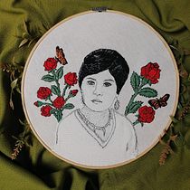 Mi Proyecto del curso: Creación de retratos bordados. Un projet de Broderie , et Design textile de Anette Varela Rojas - 07.06.2021