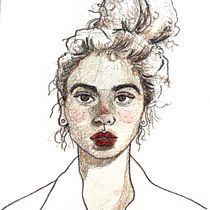 Mon projet du cours : Carnet de portraits : explorez le visage humain. Un progetto di Bozzetti, Disegno, Disegno di ritratti, Disegno artistico e Sketchbook di Errie Miller - 10.01.2022
