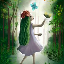 My project in Fantastical Illustrations with Procreate course. Ilustração tradicional, Ilustração digital, e Desenho digital projeto de Ewa - 09.01.2022