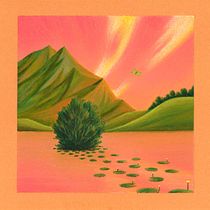Mi Proyecto del curso: Dibujo de paisajes con pasteles grasos: juega con la luz . Traditional illustration, Fine Arts, Pencil Drawing, Drawing, and Artistic Drawing project by Viridiana Benitez Mendoza - 01.09.2022