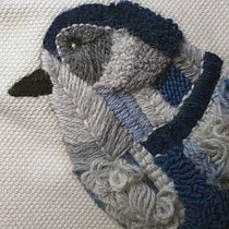 Mi Proyecto del curso: Bordado XL con aguja mágica. Bordado, Decoração de interiores, Punch needle, e Design têxtil projeto de Elena Mariño - 09.01.2022