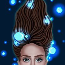 My project in Powerful Female Characters: Illustrating Confidence and Diversity course. Traditional illustration, Painting, Digital Illustration, Digital Drawing, and Digital Painting project by ali_langer - 01.04.2022