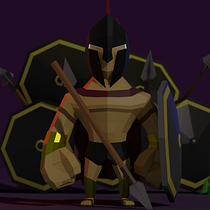 Mi Proyecto del curso: Modelado de personajes low poly para videojuegos Ein Projekt aus dem Bereich 3D, 3-D-Modellierung, Videospiele, Design von 3-D-Figuren und Design für Videospiele von michaelleanoschavez - 08.01.2022