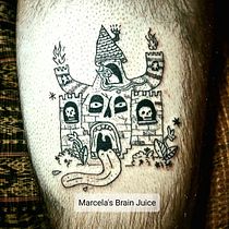 Mi Proyecto del curso: Tatuaje para principiantes. Tattoo Design project by Marcela - 01.07.2022