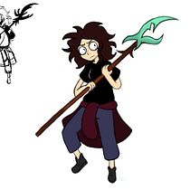 Mi Proyecto del curso: Diseño de personajes para animación con Photoshop. Animation, Character Design, and Character Animation project by Alejandra Santos - 01.09.2022