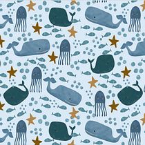 My project in Digital Pattern Illustration Inspired by Flora and Fauna course. Un progetto di Illustrazione tradizionale, Pattern design, Disegno, Illustrazione digitale e Illustrazione botanica di bea.dobi - 10.01.2022