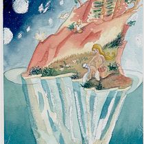 Mon projet du cours :  Techniques d'aquarelle pour des illustrations féériques @ellaleneart. Projekt z dziedziny Trad, c, jna ilustracja,  R, sunek, Malowanie akwarelą, Ilustracja w i dawnicza użytkownika ellalene - 10.01.2022