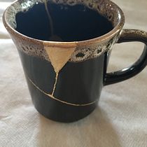Meu projeto do curso: Introdução ao kintsugi: restaure suas cerâmicas com ouro. Un projet de Artisanat, Beaux Arts, Céramique , et DIY de carolinagazzinelli - 09.01.2022