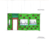 Mi Proyecto del curso: Introducción al dibujo arquitectónico a mano alzada. Un projet de Architecture et Illustration architecturale de Kevin León - 08.01.2022