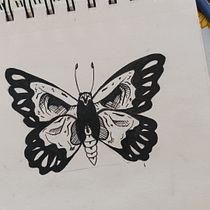 Mi Proyecto del curso: Tatuaje para principiantes. Tattoo Design project by Romina Curallan - 01.08.2022