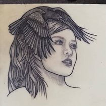 Mój projekt z kursu: Tatuaż techniką „blackwork” z użyciem cienkich linii. Un progetto di Design di tatuaggi di Ewelina Muller Knap - 11.01.2022