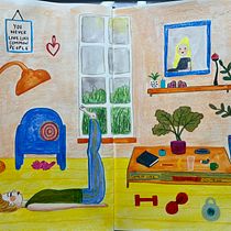 My project in Exploratory Sketchbook: Find Your Drawing Style course. Traditional illustration, Sketching, Creativit, Drawing, Watercolor Painting, Sketchbook, and Gouache Painting project by amandalouisedixon - 01.10.2022