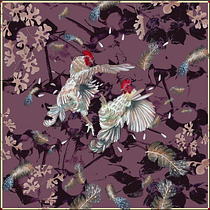 Mi Proyecto del curso: Diseño de estampados contemporáneos: escala, color y composición. Een project van Traditionele illustratie, Ontwerp van accessoires,  Modeontwerp, Printen y Schilderen met gouache van Graciela Hug-Parladorio - 10.01.2022