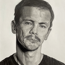 Mi Proyecto del curso: Retrato realista con lápiz de grafito. Traditional illustration, Fine Arts, Sketching, Pencil Drawing, Drawing, Portrait Drawing, Realistic Drawing, Artistic Drawing, and Figure Drawing project by Sergio Cajiao - 01.10.2022