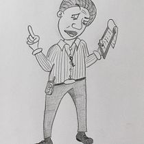 My project in Introduction to the Creation of Cartoon Style Characters course. Un projet de Illustration traditionnelle, Conception de personnages , et Dessin de Dom Ban - 11.01.2022
