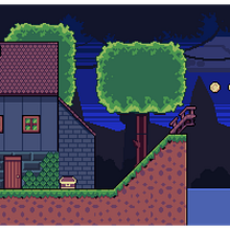 Mi Proyecto del curso: Creación de escenarios pixel art para videojuegos. 2D Animation, 3D Animation, Video Games, Pixel Art, Game Design, and Game Development project by Judit - 12.20.2021
