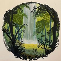 Meu projeto do curso: Pintura de paisagens atmosféricas com guache. Traditional illustration, Painting, and Gouache Painting project by Gabriela Camargos - 01.11.2022