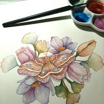 Mi Proyecto del curso: Dibujo y composición naturalista en acuarela. Traditional illustration, Drawing, Watercolor Painting, and Naturalistic Illustration project by Marga Gst - 01.11.2022