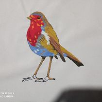Mi Proyecto del curso: Pintar con hilo: técnicas de ilustración textil. Ilustração tradicional, Bordado, e Design têxtil projeto de Cecilia Fuenzalida Borquez - 12.01.2022