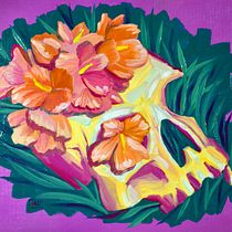 Mi Proyecto del curso: Técnicas de pintura contemporánea al óleo. Fine Arts, Painting, and Oil Painting project by Viridiana Benitez Mendoza - 01.13.2022
