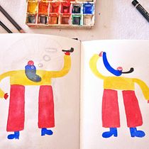 Il mio progetto del corso: Illustrazione di poster per bambini Ein Projekt aus dem Bereich Design, Traditionelle Illustration, Grafikdesign, Zeichnung, Plakatdesign und Kinderillustration von Elena Maricone - 12.01.2022