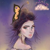My project in Digital Fantasy Portraits with Photoshop course. Traditional illustration, Drawing, Digital Illustration, Portrait Drawing, Digital Drawing, and Digital Painting project by sandra_n - 01.12.2022