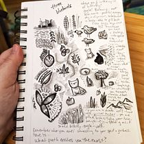 My project in Daily Sketching for Creative Inspiration course. Traditional illustration, Sketching, Creativit, Drawing, and Sketchbook project by Lindsey Castellon - 01.29.2022