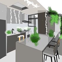 Mi Proyecto del curso: Sketching conceptual para arquitectura y diseño. Een project van  Ontwerp, Architectuur,  Schetsen, Digitaal ontwerp y  Architecturale illustratie van Delis Cristobal Villalobos Poblete - 12.01.2022