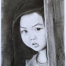 Il mio progetto del corso: Ritratto realistico al carboncino. Ilustração tradicional, Artes plásticas, Desenho, Desenho de retrato, e Desenho realista projeto de artep_valente - 12.01.2022