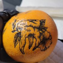 My project in Tattoo for Beginners course. Tattoo Design project by Janine Hussart - 01.12.2022