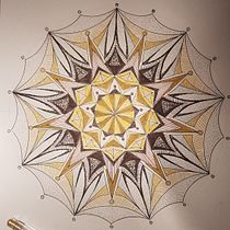 Mein Kursprojekt: Mandalas selber machen: Gestalte geometrische Muster. Drawing & Ink Illustration project by Heike - 01.12.2022