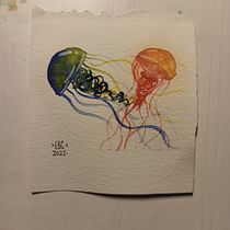 Mi Proyecto del curso: Técnicas modernas de acuarela. Un progetto di Illustrazione tradizionale, Belle arti, Pittura e Pittura ad acquerello di Eva Bernaus - 12.01.2022